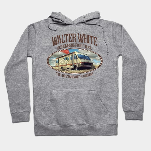 Walter White Food Truck Hoodie by teeteet